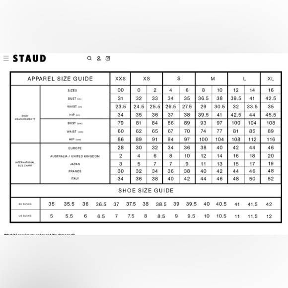 NWT STAUD Strapless Midi Length Elroy Dress in Grapefruit Size XL Tiered Skirt - Picture 12 of 12